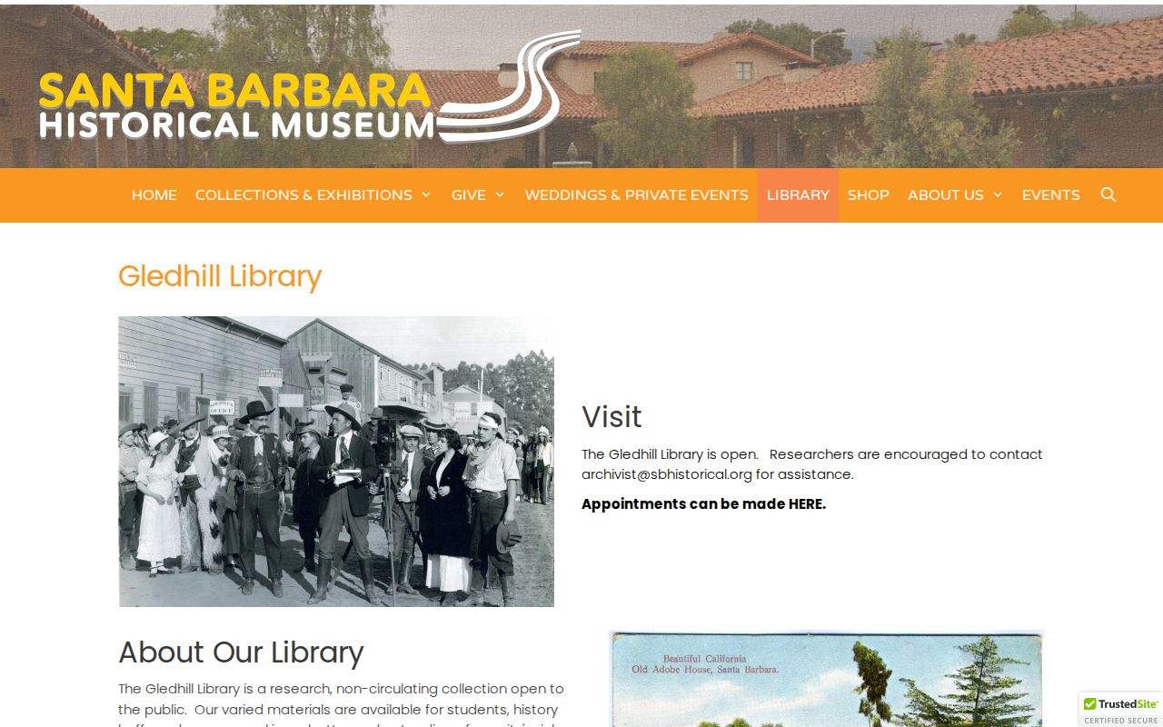 Santa Barbara County city directory Gledhill research library